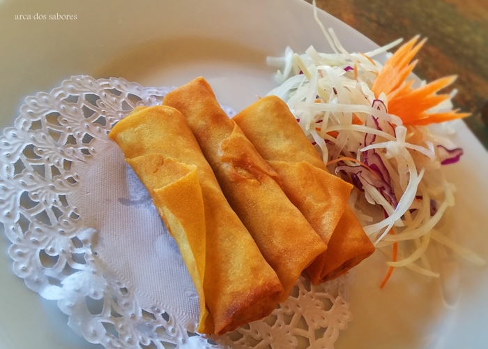 Spring rolls (crepes primavera)