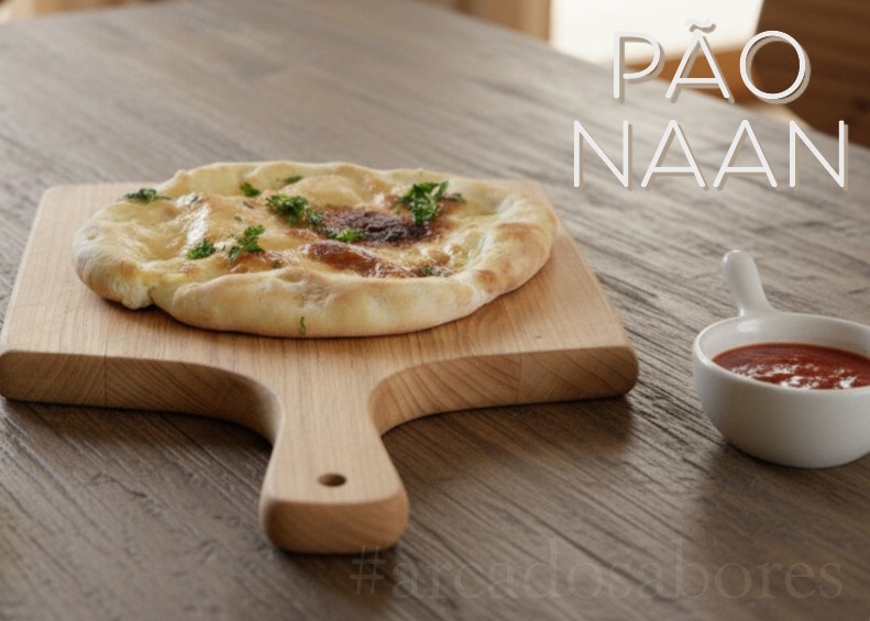 Receita de Pão Naan- Fácil e deliciosa