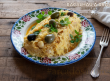 receita de bacalhau à brás