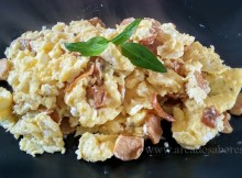 ovos com túberas