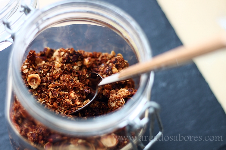 receita de granola sem açúcar