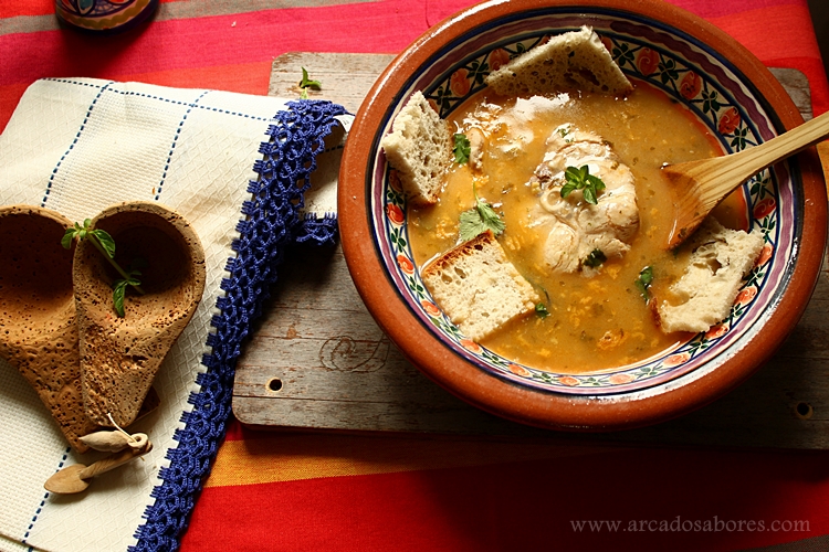 Sopa de Cação alentejana