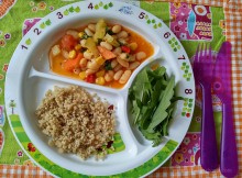 legumes com quinoa