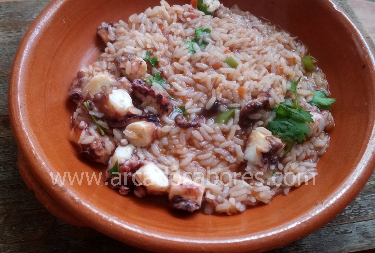 Arroz de polvo (receita simples)