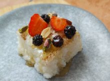 pudim de tapioca