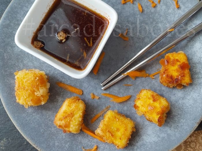 Tofu Panado em Panko Crocante - receita fácil