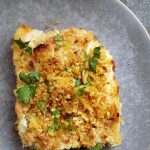 bacalhau com crosta de broa