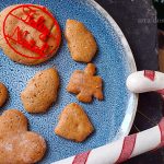 bolachas de gengibre e canela para o natal