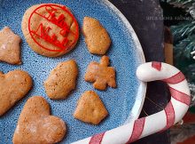 bolachas de gengibre e canela para o natal