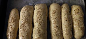 pão de cahorro quente caseiro