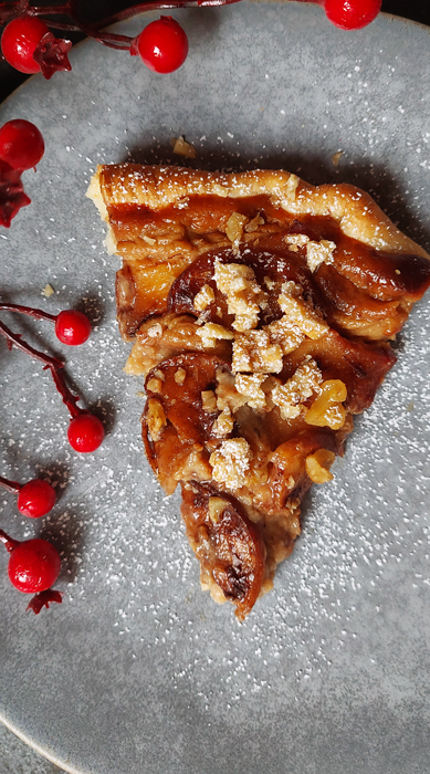 Tarte de Marmelo e Noz com Massa Quebrada