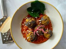almôndegas de lentilhas vegan