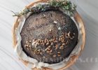 pão de alfarroba rústico