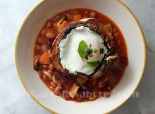 sopa de feijão com massa à moda do alentejo