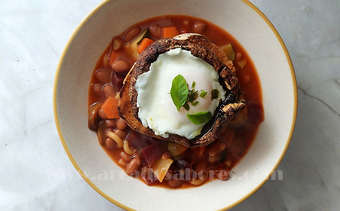sopa de feijão com massa à moda do alentejo